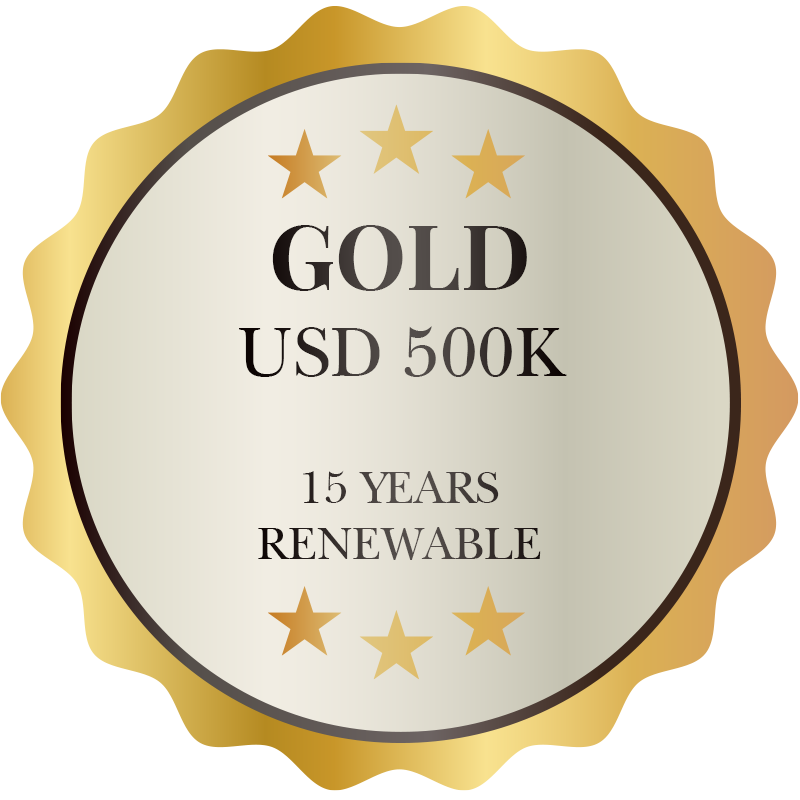 Graphic summarizing the MM2H Gold Package